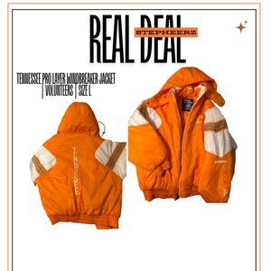 Tennessee Pro Player Windbreaker Jacket | Size L | Vintage Sportswear